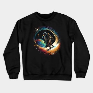 Space Surfer Crewneck Sweatshirt